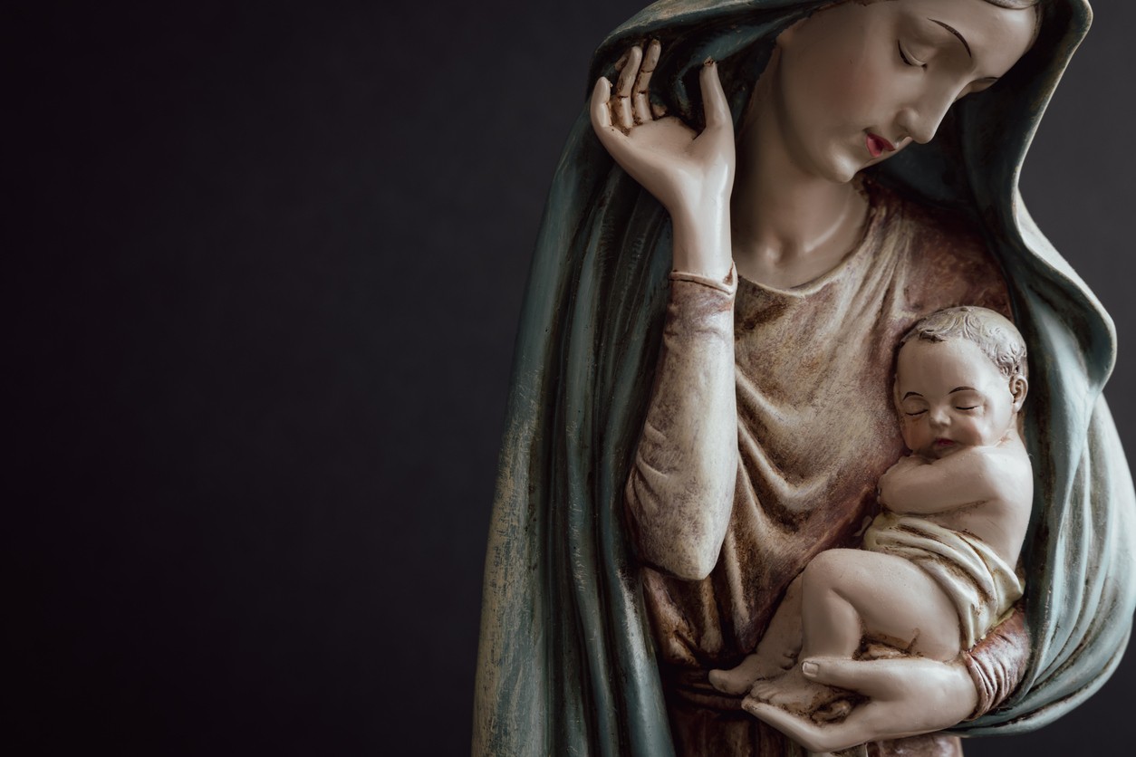 Mary, mother of Jesus . Mary was not a fragile figurine in a nativity tableau; she was an actual young woman awakened to the staggering light and responsibility of divine revelation.