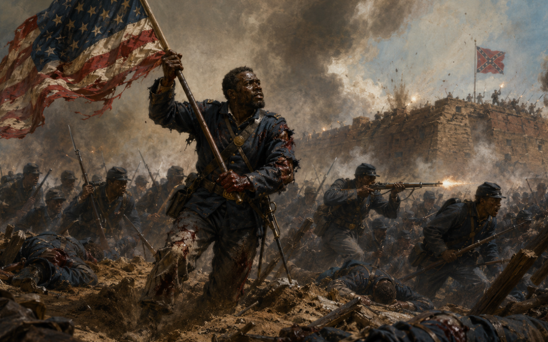 The Flag Never Touched the Ground