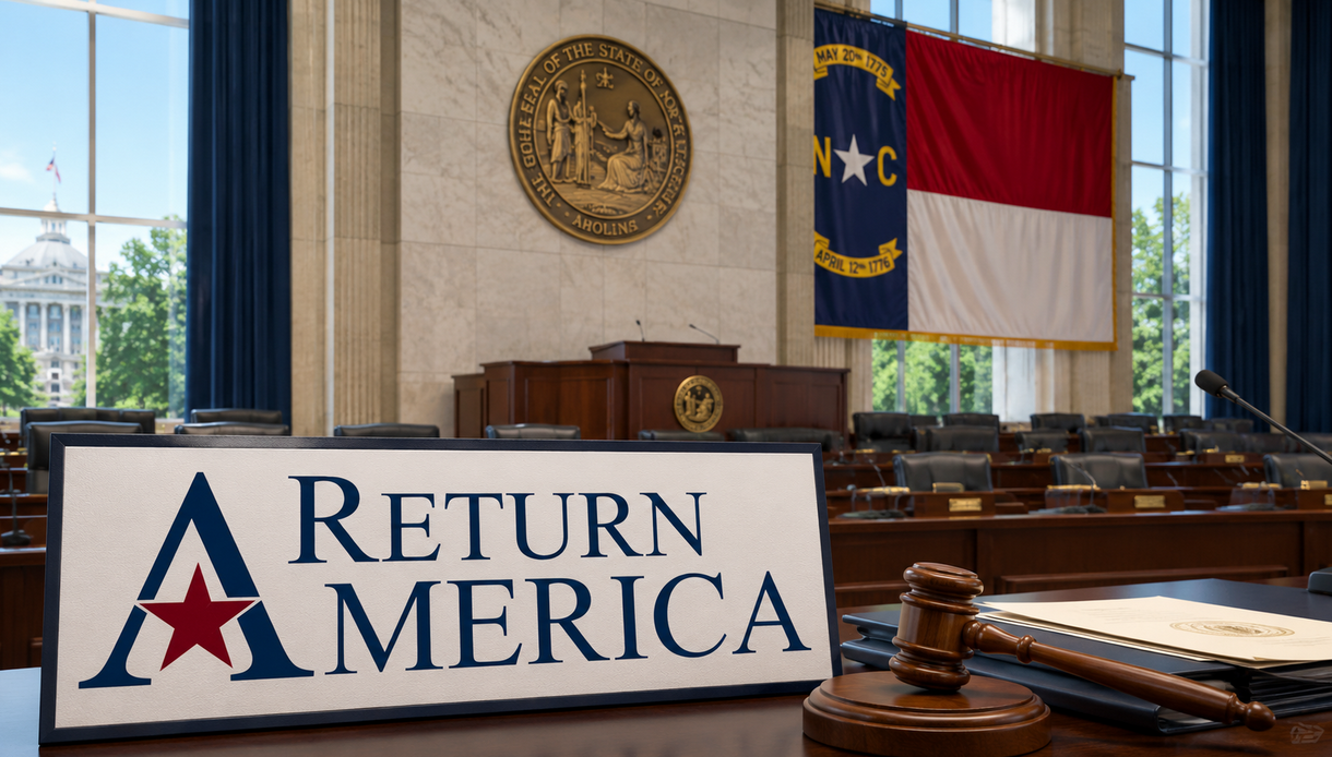Return America – Legislation Addressed and Monitored