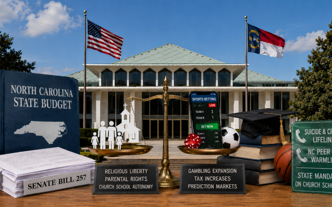 North Carolina Budget Sent to Governor: Several Moral Policy Concerns Deserve Attention