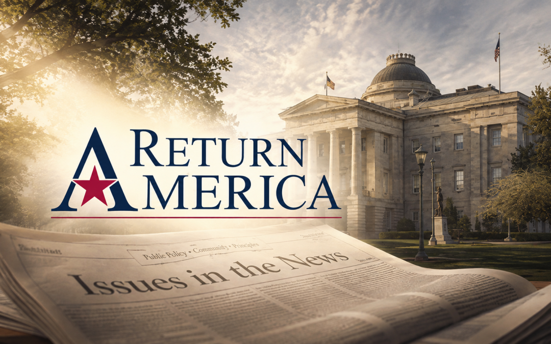 Issues in the News: What Return America Supporters Should Know