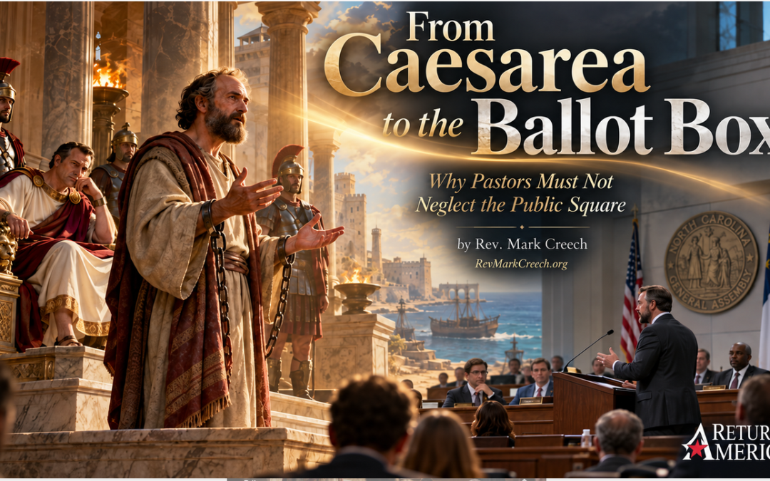 From Caesarea to the Ballot Box: Why Pastors Must Not Neglect the Public Square